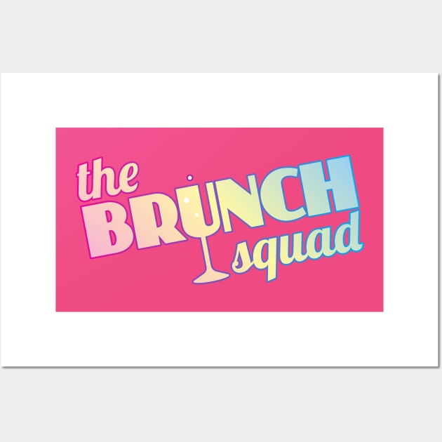 The Brunch Squad (pastel) Wall Art by BRAVOMAXXX